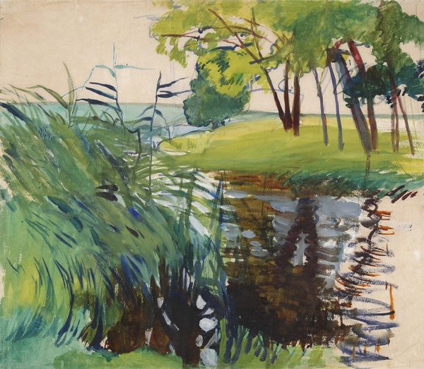 Рисуем Ландыши акрилом