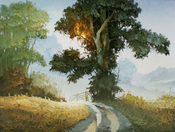 Художник Виктор Быков пейзажи сказочной красоты