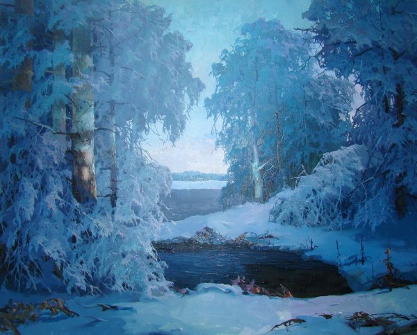 Художник Виктор Быков