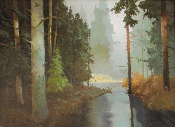 Виктор Александрович Быков пейзажист