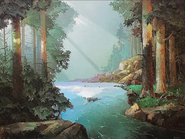 Художник Виктор Быков пейзажи
