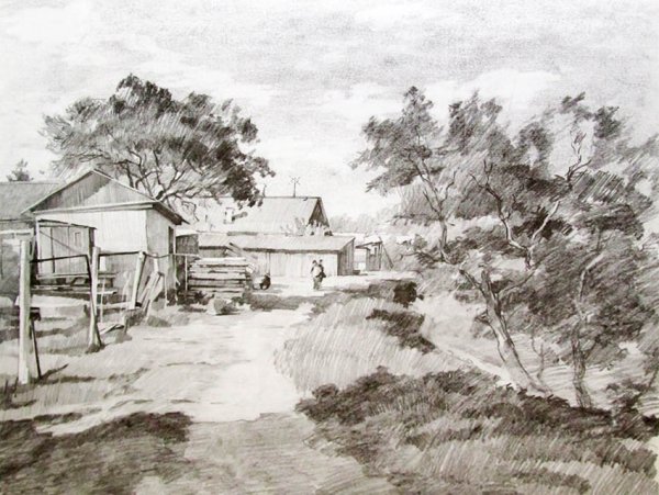 Пленер Федора Васильева