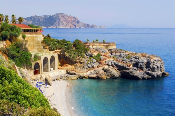 Пляж улаш улаш Алания