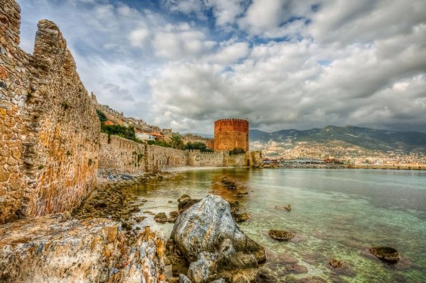 Турция достопримечательности крепость Аланьи