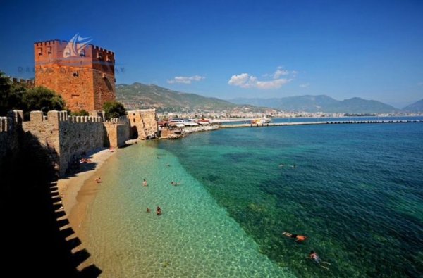 Аланья крепость с моря
