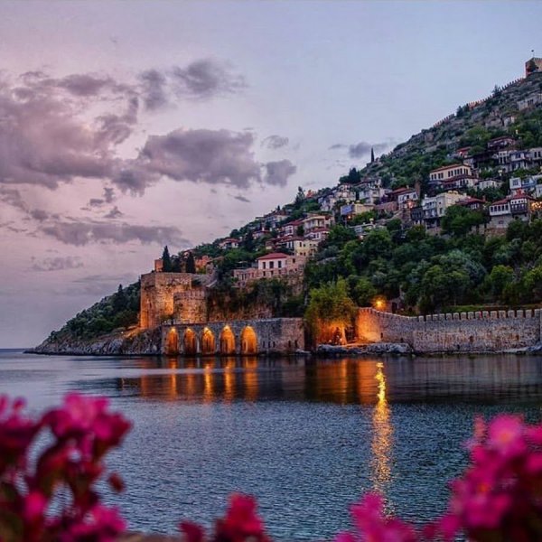 Вечерняя Аланья Турция