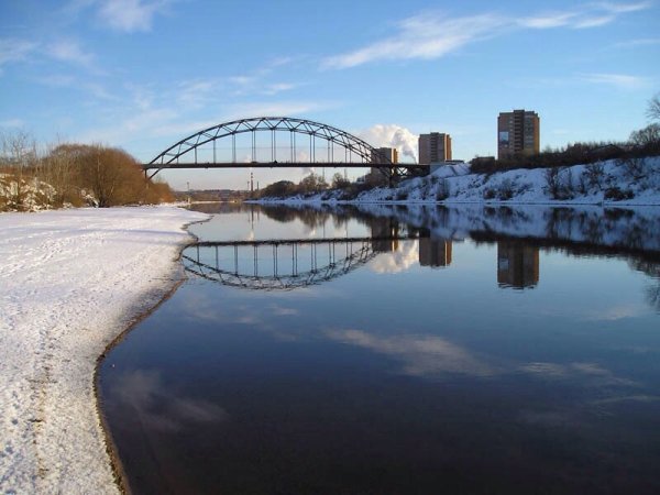 Воскресенск ночью