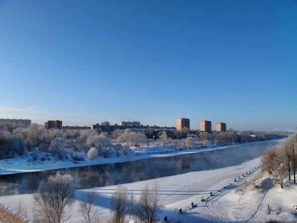 Пешеходный мост Воскресенск