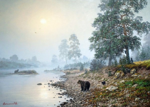 Валерий Артамонов художник картины