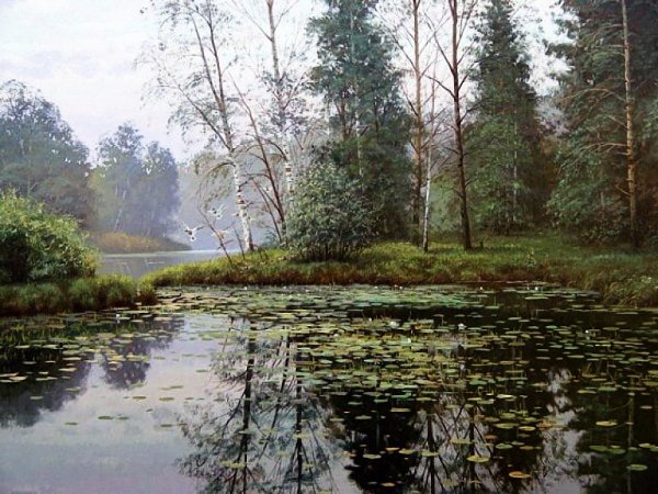 Валерий Артамонов художник картины