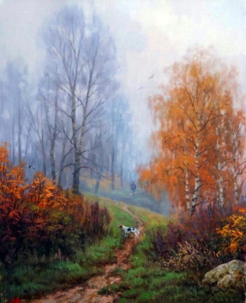 Художник Артамонов Валерий пейзажи