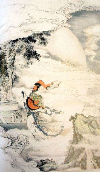 Картина китайского художника Ляо Сонгтана