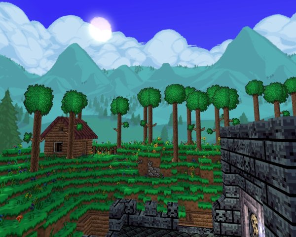 Террария природа