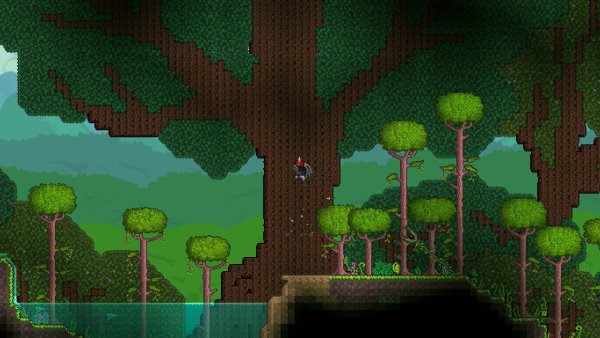 Биом лес террария