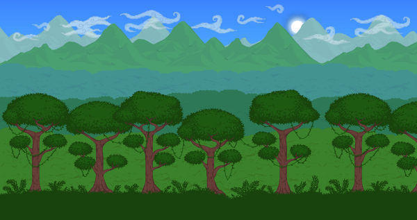 Terraria фон джунгли