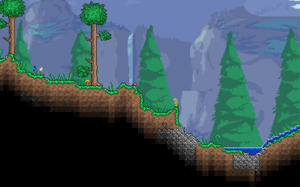 Terraria Лесной биом