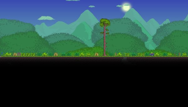 Terraria Лесной биом