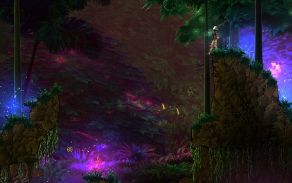 Террария джунгли фон