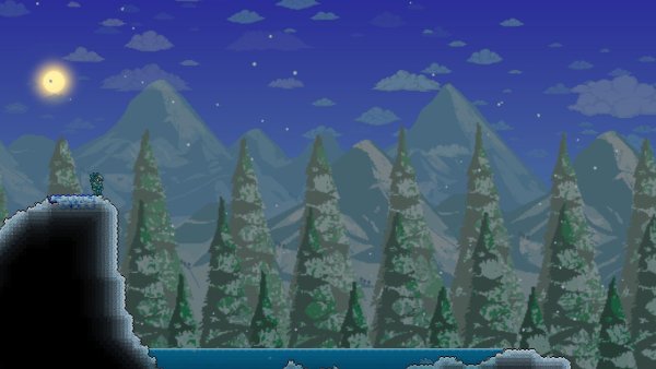 Террария 1.4 задний фон