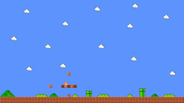 Фон из супер Марио БРОС