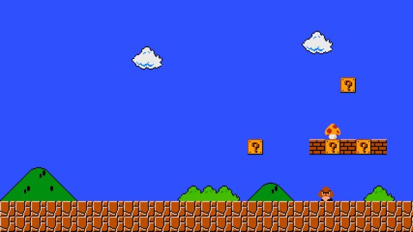 Марио игра пиксели