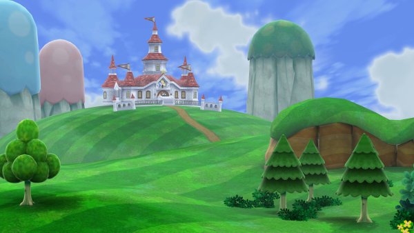 Грибное королевство Марио