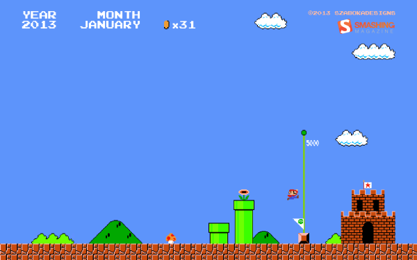 Фон игры Марио для скретч