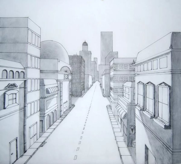 Прага Карлов мост акварель