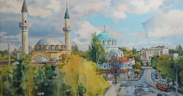 Иван Кудрявцев художник Евпатория