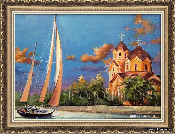 Картины маслом Евпатория