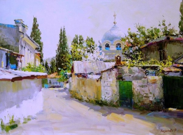 Ялтинская художница Зюзькова