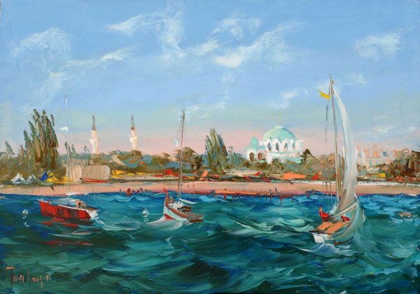 Евпатория художник Чуприн