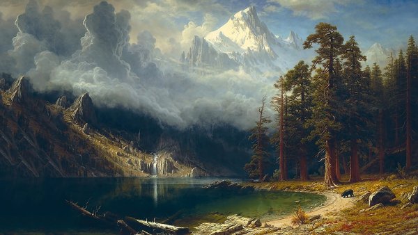 Альберт Бирштадт (Albert Bierstadt; 1830-1902)
