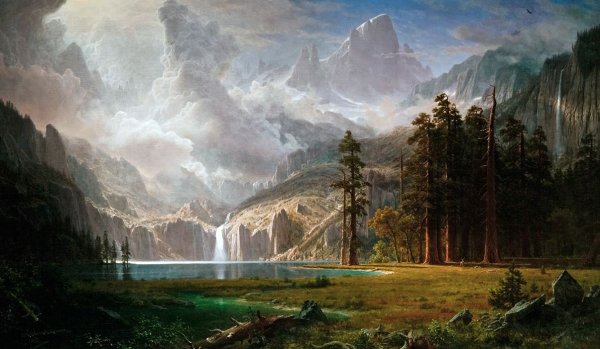 Пейзаж Albert Bierstadt