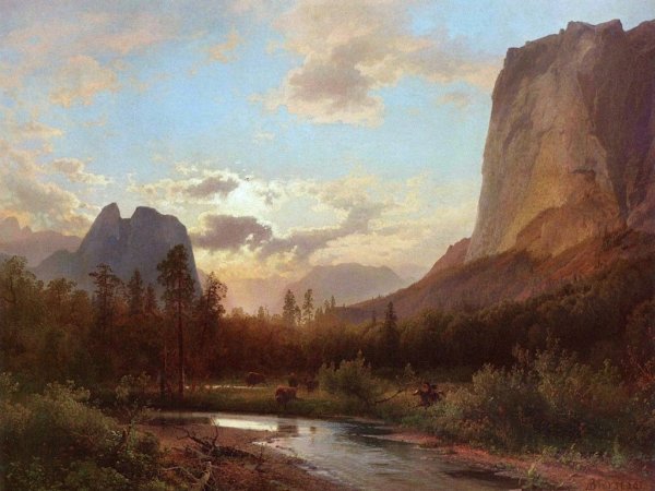 Художник Альберт Бирштадт пейзаж