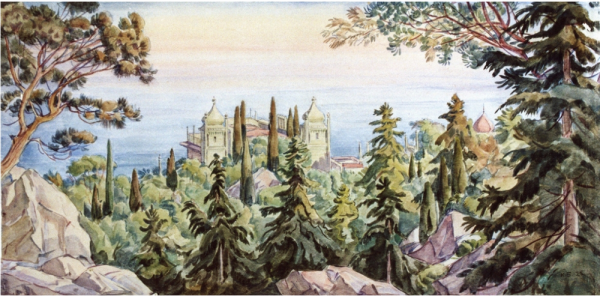 Богаевский Константин Фёдорович Индустриальный пейзаж