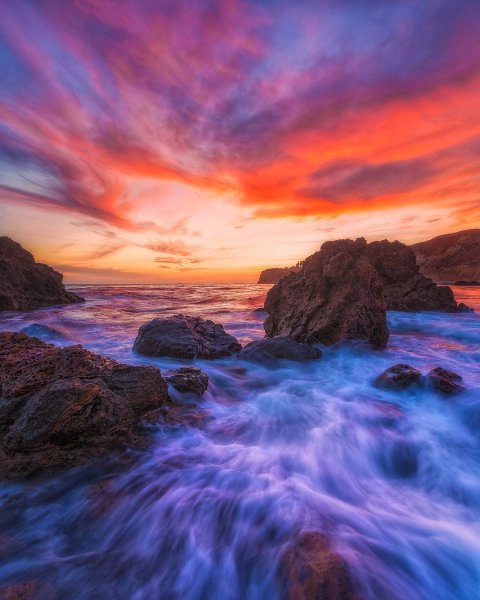 Захватывающие пейзажи Криса Юэна Кросби.