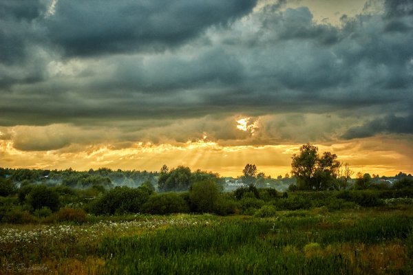 Небо перед дождем