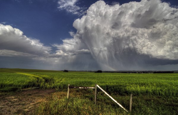 Небо перед дождем