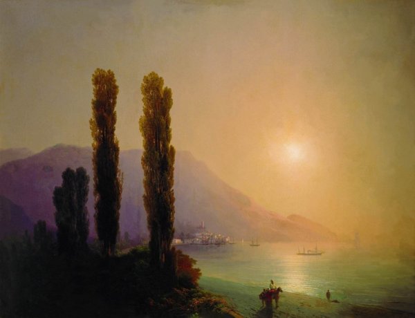 Айвазовский Иван Константинович - Крымский пейзаж