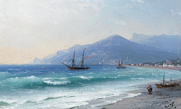 Иван Айвазовский Крымский пейзаж