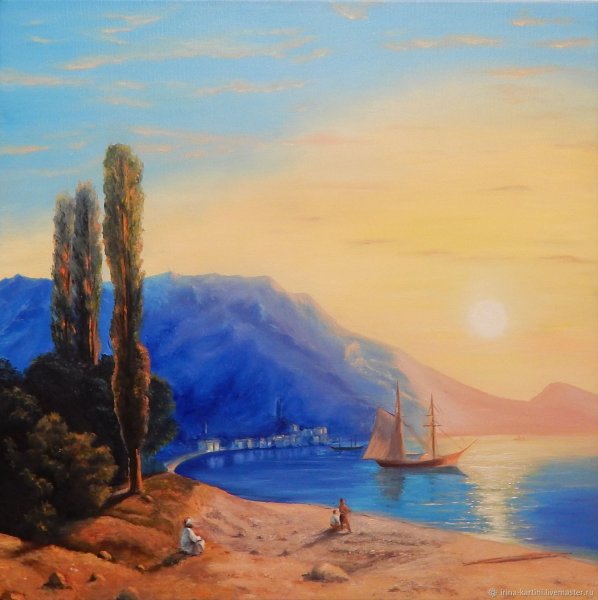 Иван Константинович Айвазовский закат