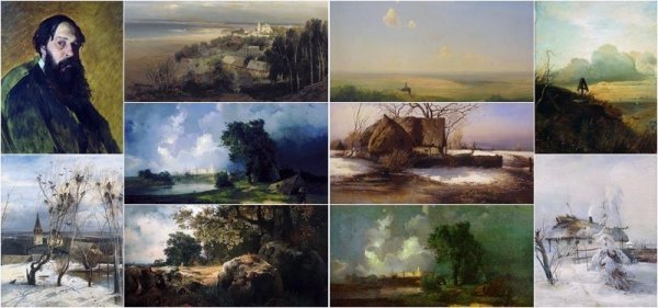 Василия Дмитриевича Поленова (1844-1927) "Московский дворик