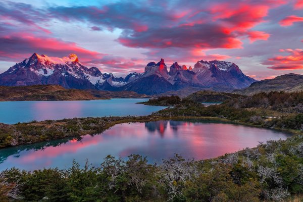 Семь озёр Чили