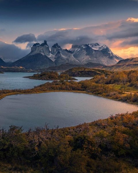 Национальный парк Торрес дель Пайне Чили 1080