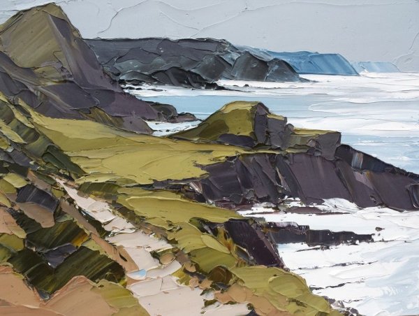 Мастихин пейзаж Мэтью Сноуден