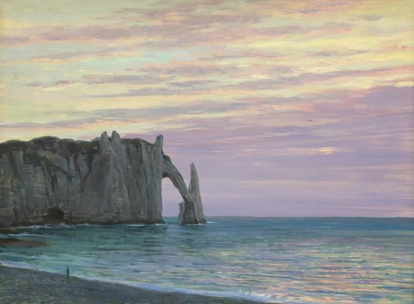 Этрета на картинах Франция