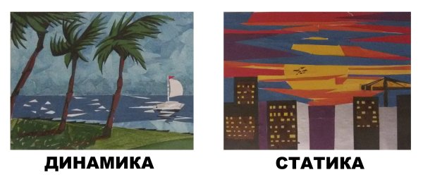 Статичная композиция в живописи