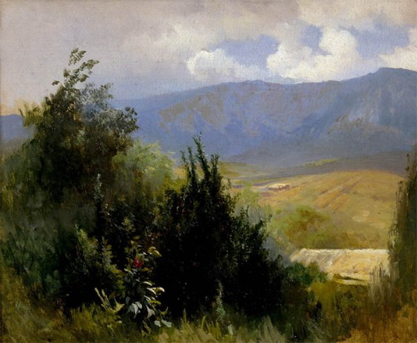 Федор Васильев в крымских горах