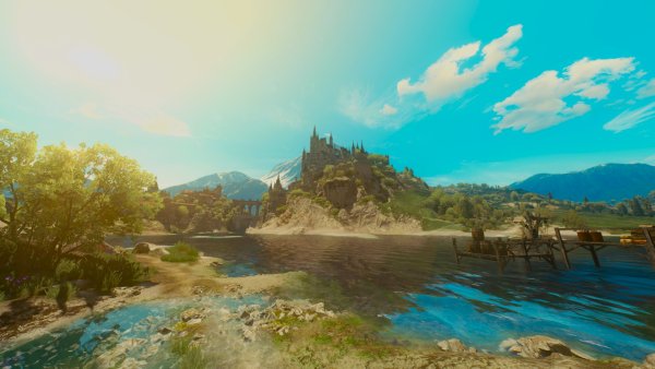 Ведьмак пейзаж Туссент